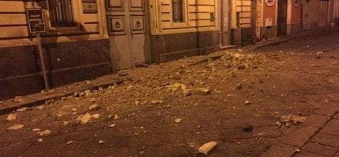 Σεισμική δόνηση 4,8 Ρίχτερ στην Κατάνια της Σικελίας -Στο νοσοκομείο 40 άτομα