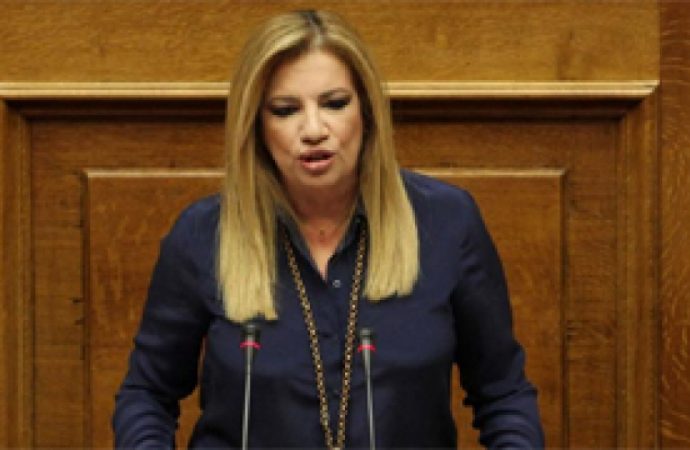 Γεννηματά: «Κάθε λέξη του πρωθυπουργού έσταζε μίσος»