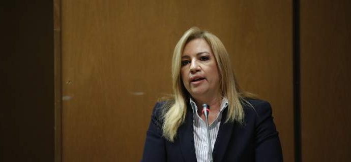 Γεννηματά: Εγκληματικές οι ευθύνες της κυβέρνησης για την τραγωδία στο Μάτι