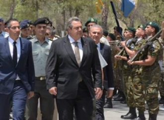 Καμμένος: Η Τουρκία συνεχίζει να παραβιάζει το διεθνές δίκαιο, να δολοφονεί και να συλλαμβάνει