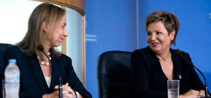 H Μαριλίζα στο υπουργείο της Ολγας -«Γιατί είπα ναι στον Τσίπρα» [εικόνες]