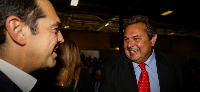 Ρίχνει τους τόνους το Μαξίμου: «Εχουμε ακόμη πολλή δουλειά ως τον Μάρτιο με τον Καμμένο»