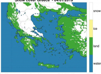 Καιρός: Η μισή Ελλάδα καλύφθηκε από χιόνι
