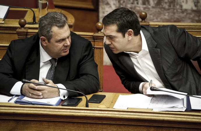 Άρχισαν τα όργανα μεταξύ Τσίπρα- Καμμένου στον δρόμο προς τις κάλπες
