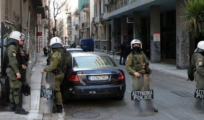 Επιχείρηση της ΕΛΑΣ για την εκκένωση χώρων που τελούσαν υπό κατάληψη – 12 προσαγωγές