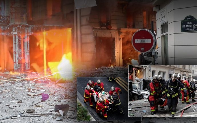 Έκρηξη με νεκρούς και τραυματίες στο Παρίσι