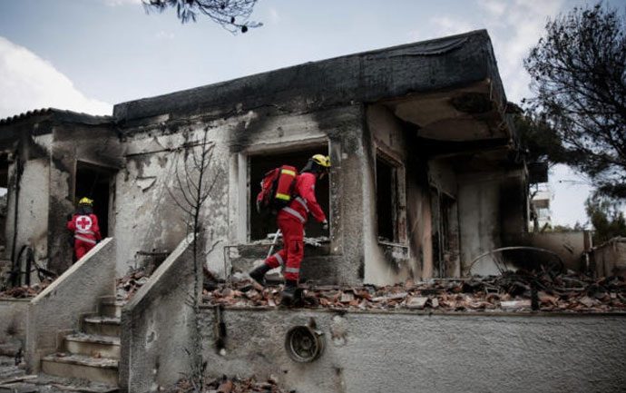 Δέσμη μέτρων από την Τράπεζα Πειραιώς για τους πυρόπληκτους