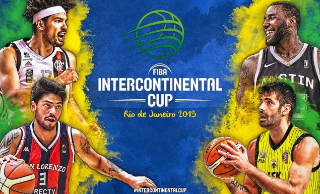 Μπάσκετ: Στο Ρίο ντε Τζανέιρο το Intercontinental Cup, με Σαν Λορέντζο στον ημιτελικό η ΑΕΚ