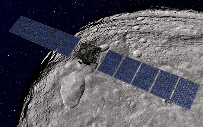 Το διαστημικό σκάφος Dawn της NASA στην πιο κοντινή επαφή του με τον νάνο πλανήτη Δήμητρα