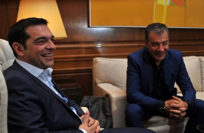 Το Μαξίμου πιέζεται και πιέζει το Ποτάμι για τη Συμφωνία των Πρεσπών