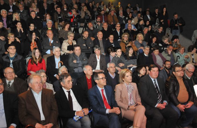 Πλήθος κόσμου στην παρουσίαση προγράμματος του συνδυασμού «ΝΕΑ ΠΑΤΡΑ» του ΝΙΚΟΥ ΝΙΚΟΛΟΠΟΥΛΟΥ