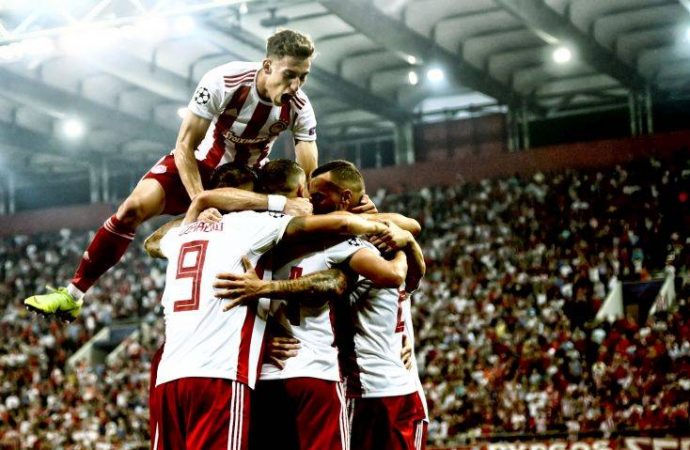 Champions League: Η βαθμολογία στον όμιλο του Ολυμπιακού