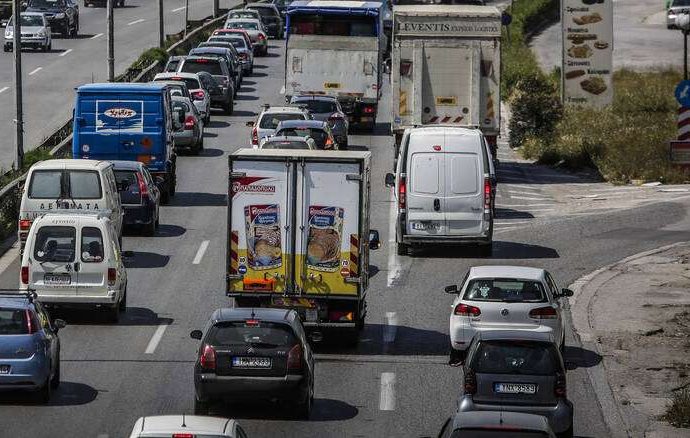 Κυκλοφοριακό xάος σε Κηφισό και παλιά παραλιακή λόγω έργων
