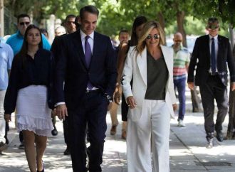 Η ορκωμοσία του Κυριάκου Μητσοτάκη στο Προεδρικό Μέγαρο