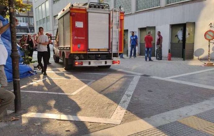 Ισχυρή έκρηξη στα δικαστήρια της Λάρισας