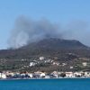 Φωτιά στην Ελαφόνησο: Εκκενώθηκε το κάμπινγκ και ένα ξενοδοχείο