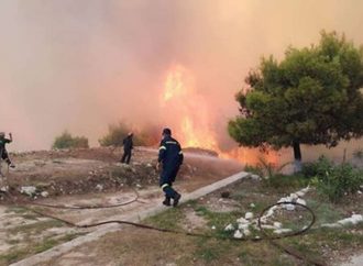 Φωτιά Ζάκυνθος: Ολονύχτια μάχη με τις φλόγες – Όλοι περιμένουν τα εναέρια μέσα