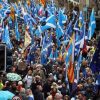 Βρετανία: Χιλιάδες Σκωτσέζοι διαδηλώνουν υπέρ της ανεξαρτησίας
