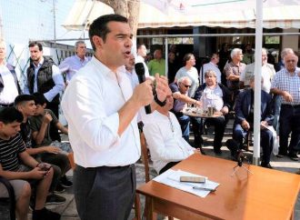 «Πουλημένε, σήκω και φύγε»: Λεκτική επίθεση στον Αλέξη Τσίπρα στα Χανιά