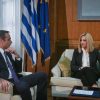 Μητσοτάκης-Γεννηματά: Συναίνεση στα εθνικά, κάθετη διαφωνία στον εκλογικό νόμο