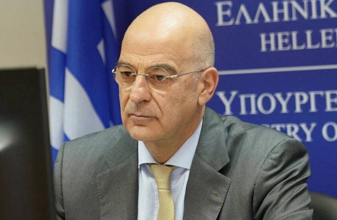 Τηλεδιάσκεψη Ν. Δένδια με πρέσβεις κρατών- μελών της ΕΕ