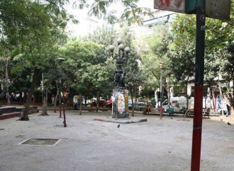 Έργα ανάπλασης στην πλατεία των Εξαρχείων