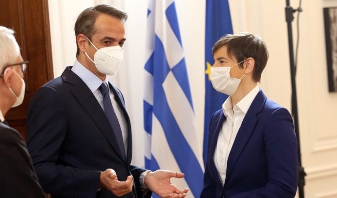 Συναντήσεις Κυρ. Μητσοτάκη με τους πρωθυπουργούς Σερβίας, Β. Μακεδονίας και τον προεδρεύοντα της Βοσνίας-Ερζεγοβίνης