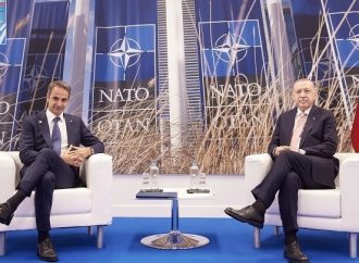 Σε θετικό κλίμα η συνάντηση Μητσοτάκη-Ερντογάν στις Βρυξέλλες