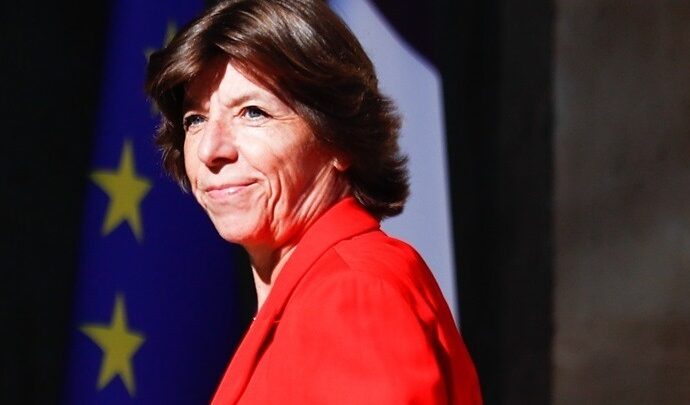 Στην Αθήνα για συνομιλίες η υπουργός Εξωτερικών της Γαλλίας Κατρίν Κολονά