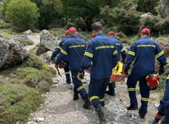Καστοριά: Επιχείρηση διάσωσης για 78χρονο που έπεσε σε γκρεμό
