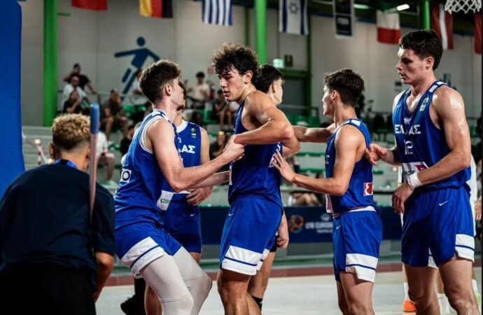 Ελλάδα – Ισπανία 66-69: Κατάρρευση από το +29 και αποκλεισμός για την Εθνική Εφήβων