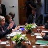 Συγκρατημένη αισιοδοξία Χριστοδουλίδη μετά το δείπνο με Γκουτέρες και Έρχιουρμαν για το Κυπριακό