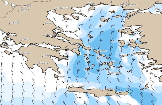 Ενισχύονται τα μελτέμια από την Κυριακή με θερμοκρασίες έως 39 βαθμούς και αυξημένο κίνδυνο πυρκαγιάς