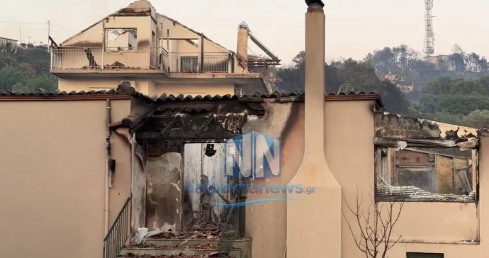 Συνεχίζεται για δεύτερη ημέρα η μάχη με τις φλόγες στο Σκάλωμα Φωκίδας