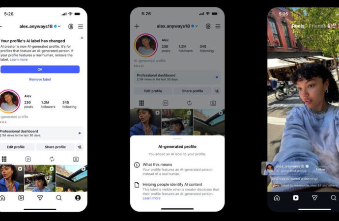 Το Instagram υποβαθμίζει επίσημα τους AI influencers που δεν φέρουν σήμανση