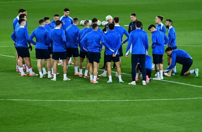Ομαλά η πρώτη προπόνηση της Εθνικής ενόψει των αγώνων του Nations League (vid)