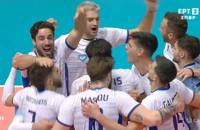 Σλοβακία – Ελλάδα 1-3 σετ: Τρίτη νίκη για την Εθνική, περιμένει αντίπαλο στους «16» (vids)
