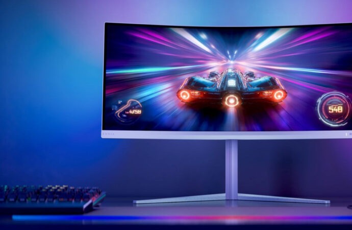 Philips Evnia 34M2C5601QA: Κυρτή ultrawide οθόνη gaming 200 Hz με AI Ambiglow και USB‑C