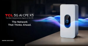TCL λανσάρει το 5G AI CPE X5: νέο router με Agentic AI και ταχύτητες έως 7,01 Gbps